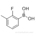 ACIDO 2-FLUORO-3-TOLILBORONICO CAS 762287-58-1